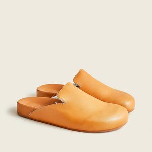 NWT! Pacific-sherpa- lined leather clogs